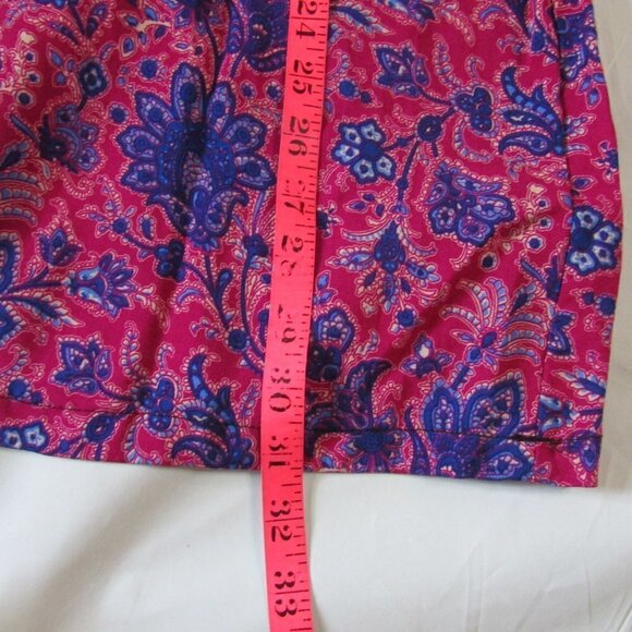RP4LF Women's Medium Sleeveless Printed Keyhole Tank Top - Picture 6 of 6